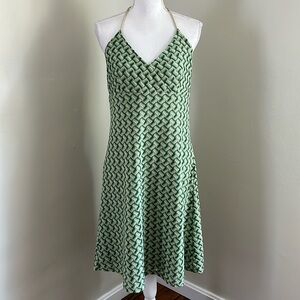 Ann Taylor Loft Crochet Knit Halter Dress